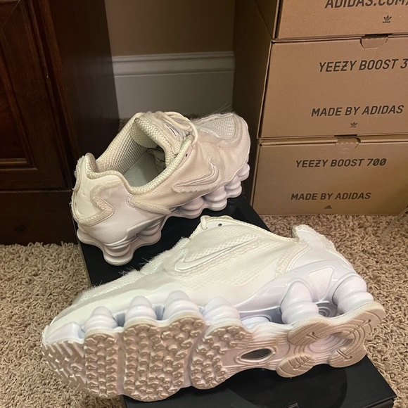 Nike Shox TL x Comme Des Garcons White 2019 W - Picture 6 of 8
